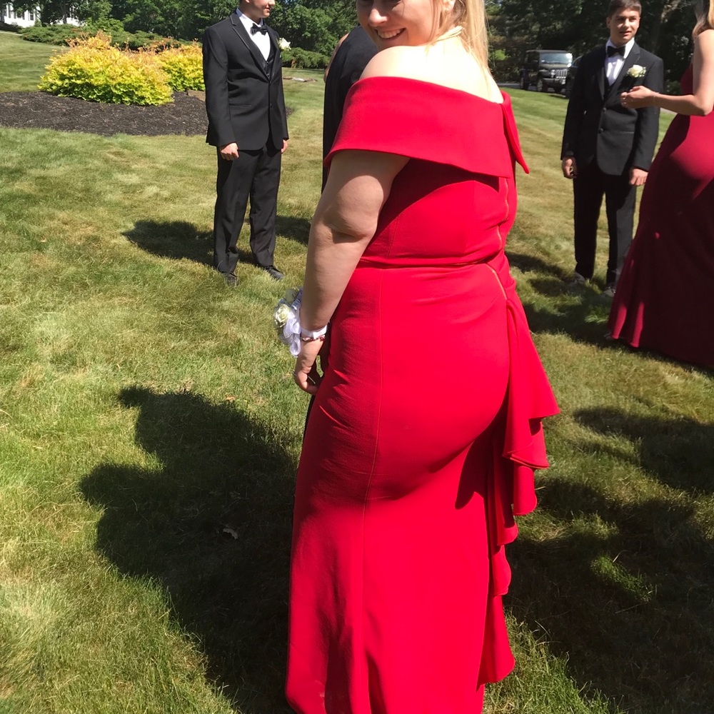 Red Prom Dress - Picture 2 of 2